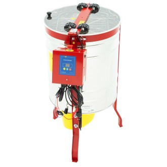4-frame honey extractor, tangential, electric 12V/230V Ø500mm – CLASSIC LINE